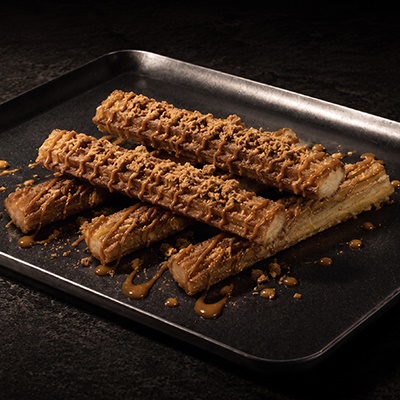 Caramelised Biscuit Churros